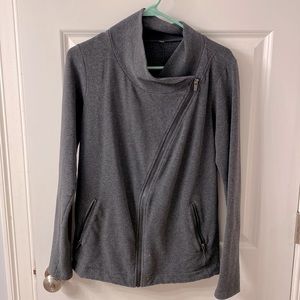 Lucy Activewear Cowl Neck Zip-up Jacket